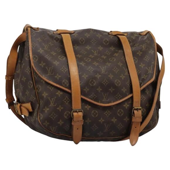 LOUIS VUITTON Monogram Saumur 43 Shoulder Bag M42252 - Picture 1 of 16